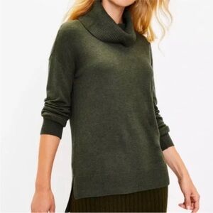 LOFT Womens Cowl Neck Sweater XSP